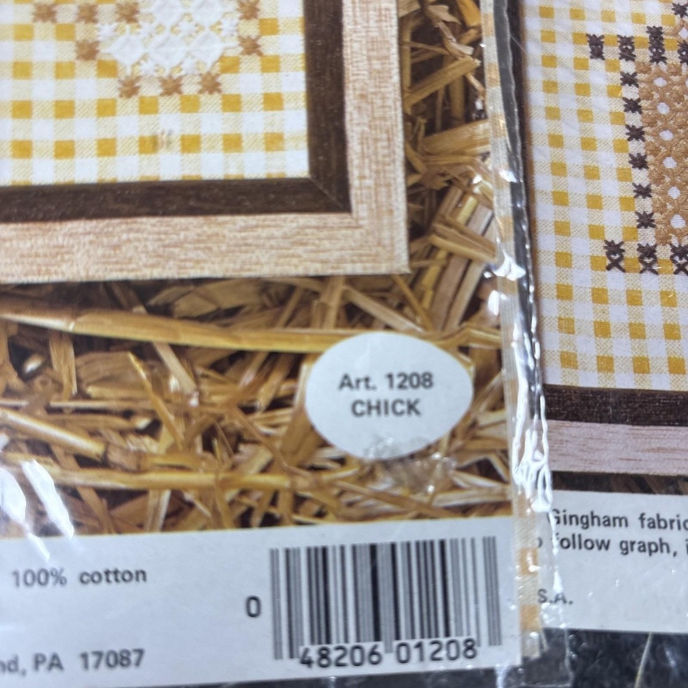 Scratch~Teneriffe‎ Embroidery~Chick/Coffee Grinder~Set of 2~NIP - Picture 4 of 5